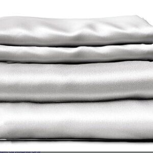Colorado Home Co SUNDAYSILKS | 100% Mulberry Silk Bed Sheets | King Size | 4PC S
